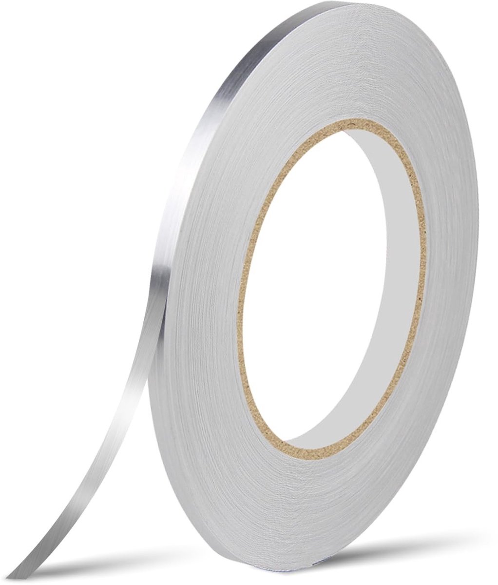 Solidchoice - Zilver Zelfklevend Spiegeltape 5mm x 50 Meter
