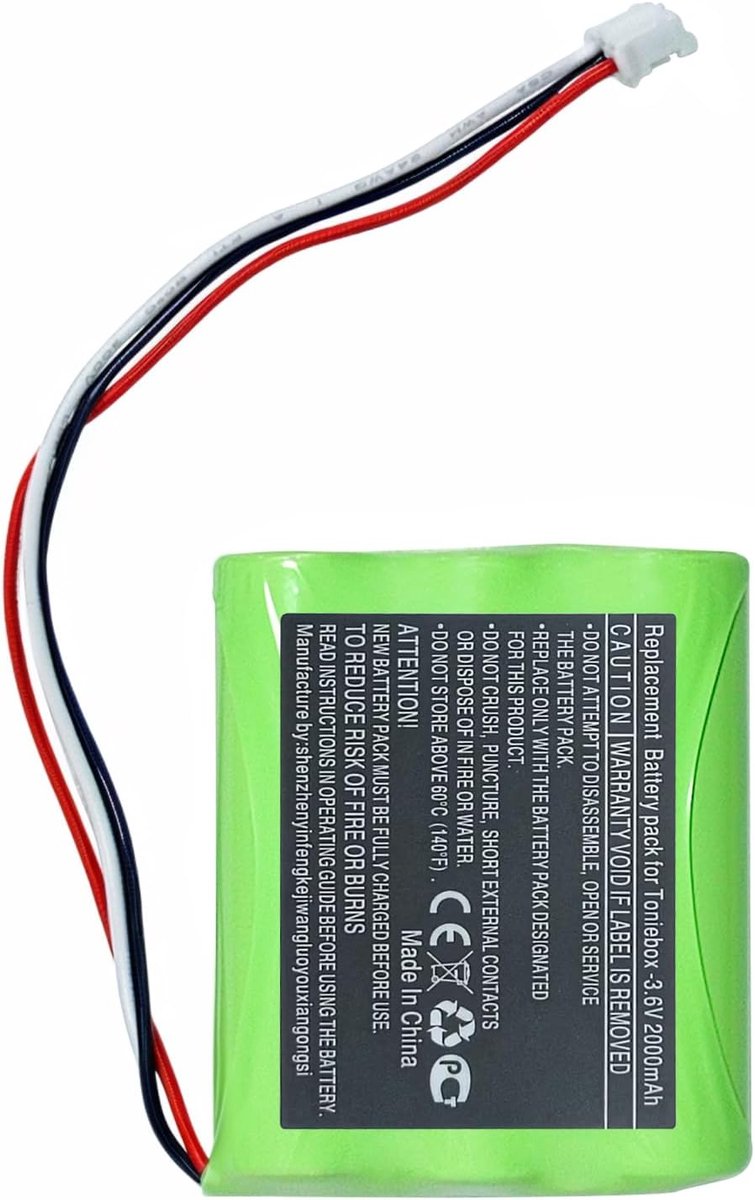 SnelShoppen - Alternatieve kabel voor Toniebox, vervangende kabel met elektronische knoppen (zonder oren), MP3 speler accessoires, kinderen, gebruiksv