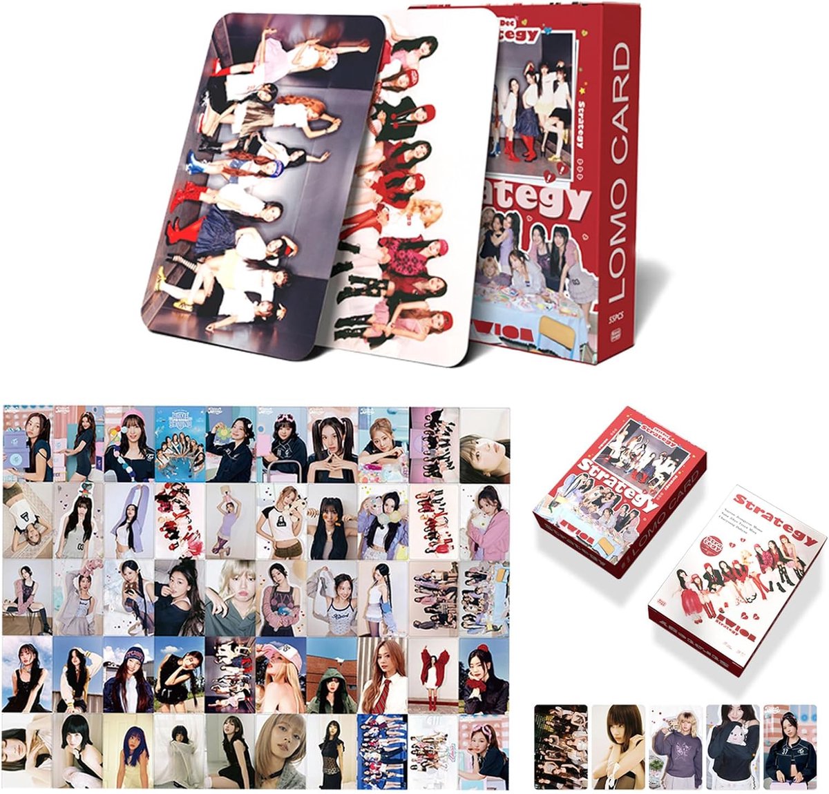 55 Twice Merch Photocard,Twice Album Photocards pour Fans - ShopVlot
