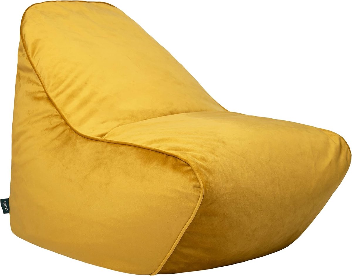 Loft 25 Bean Bag Sofa Chair - Living Room Indoor Velvet Bean Bag Furniture Chair - ShopVlot