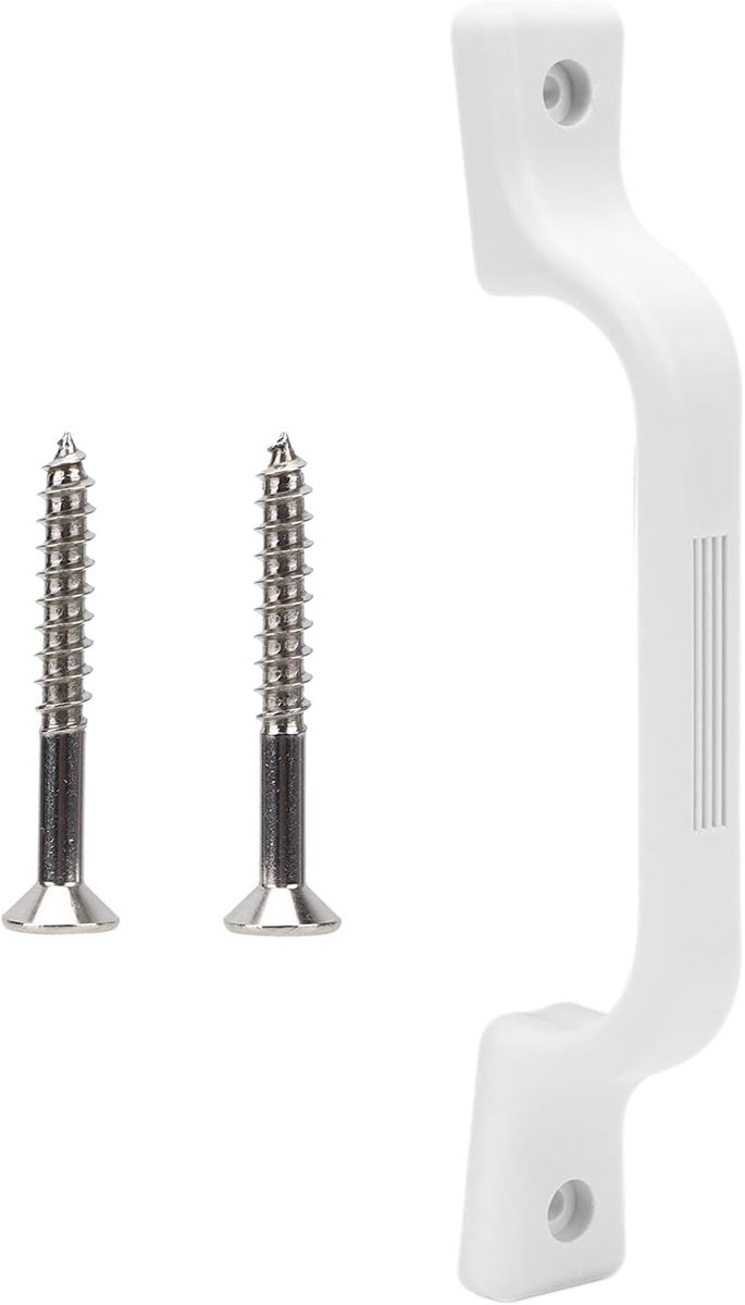 Handle for Caravans 230mm, Bow Handle Plastic with Continuous Holes, Handle for Motorhomes Trailers Cargo and Boats - ShopVlot