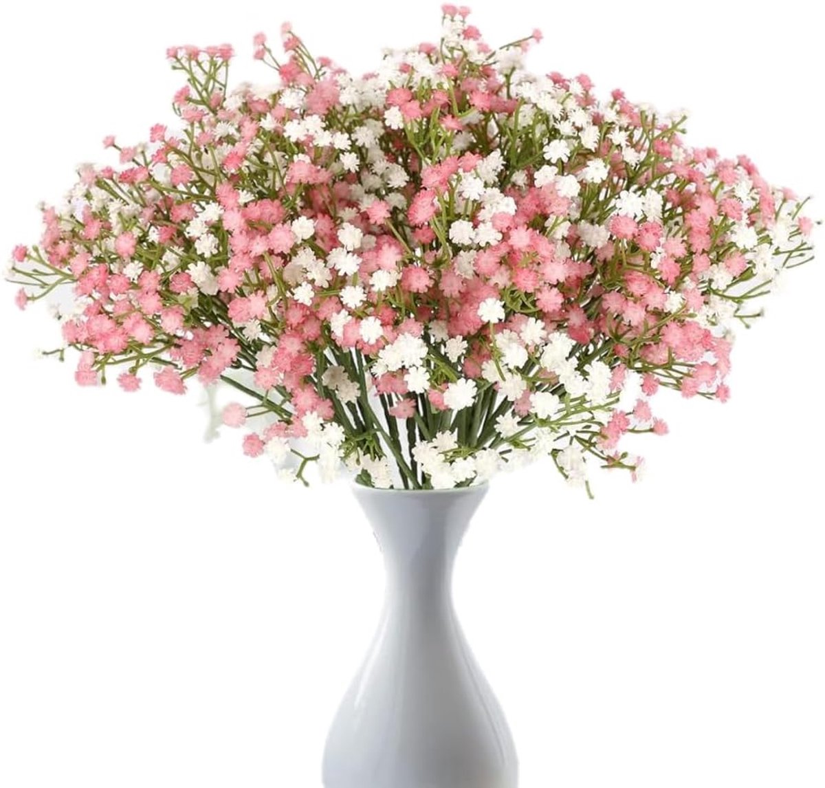 Gypsophila kunstbloemen 10 stuks - realistische sluiers - onderhoudsvrij - perfect voor bruiloften - m-winkel
