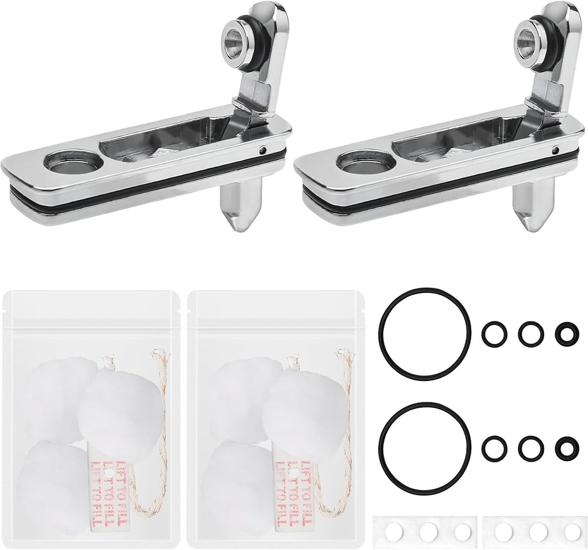 Accessoires voor Zippo aanstekers - 2 Watt - Metaal en katoen - Ondersteuning voor onderhoud - ShopVlot