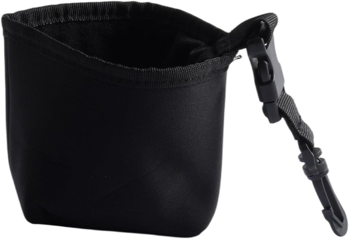 Golfbal-reinigingstas - duurzaam nylon - afneembare clip - efficiënt reinigen op de golfbaan - ShopVlot