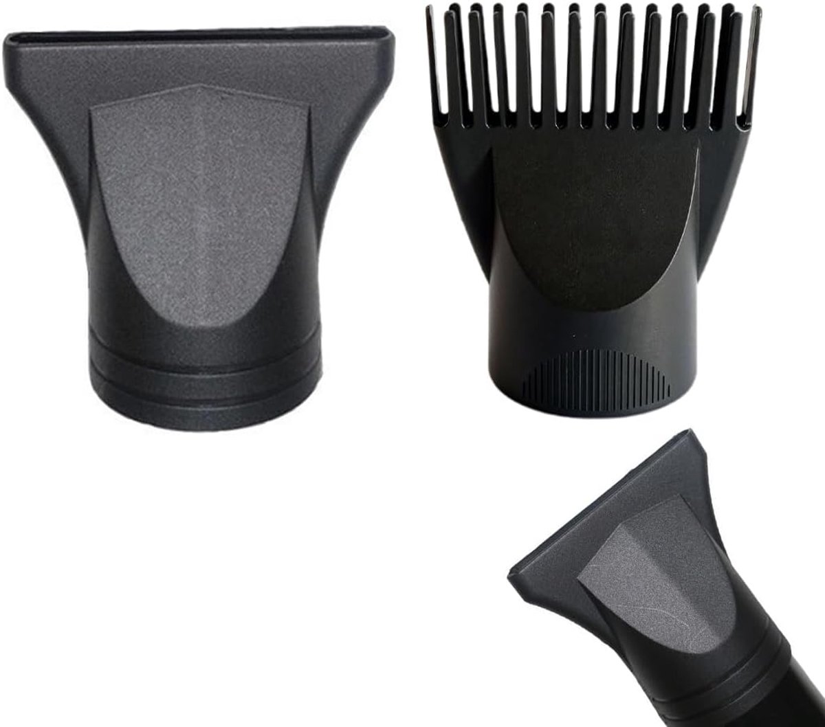 Haardroger diffuser 2 diffusers - herbruikbaar silicone - opvouwbaar design - perfect voor volumineuze krullen - ShopVlot