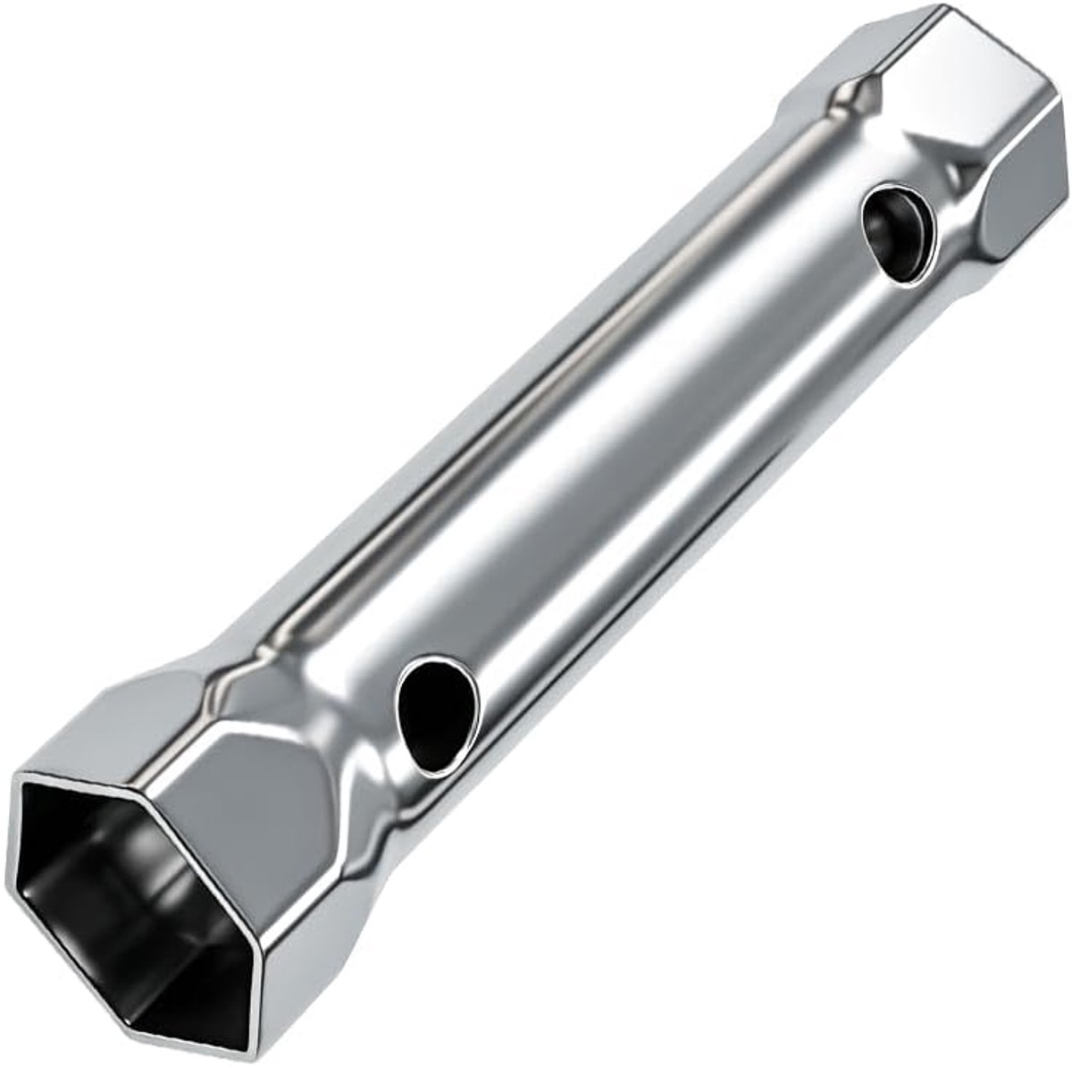 Steeksleutel, 8-9 mm, extra lang, voor kraan - Metrische dopsleutel, buisvormige koppelstang, extra lang voor - ShopVlot