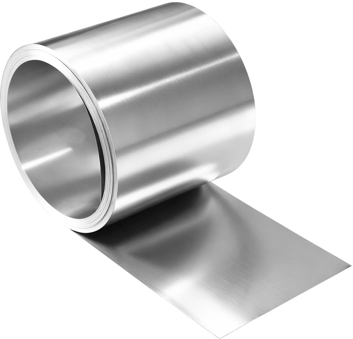 Roestvrijstalen plaat 1000 x 200 x 0.2 mm - 304 roestvrij staal - dunne plaat - ideaal voor industriële toepassingen - ShopVlot