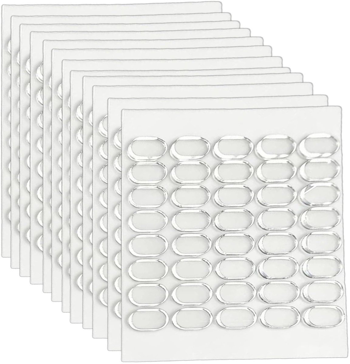 Solidchoice - Set van 480 Transparante Dubbelzijdige Plakdots