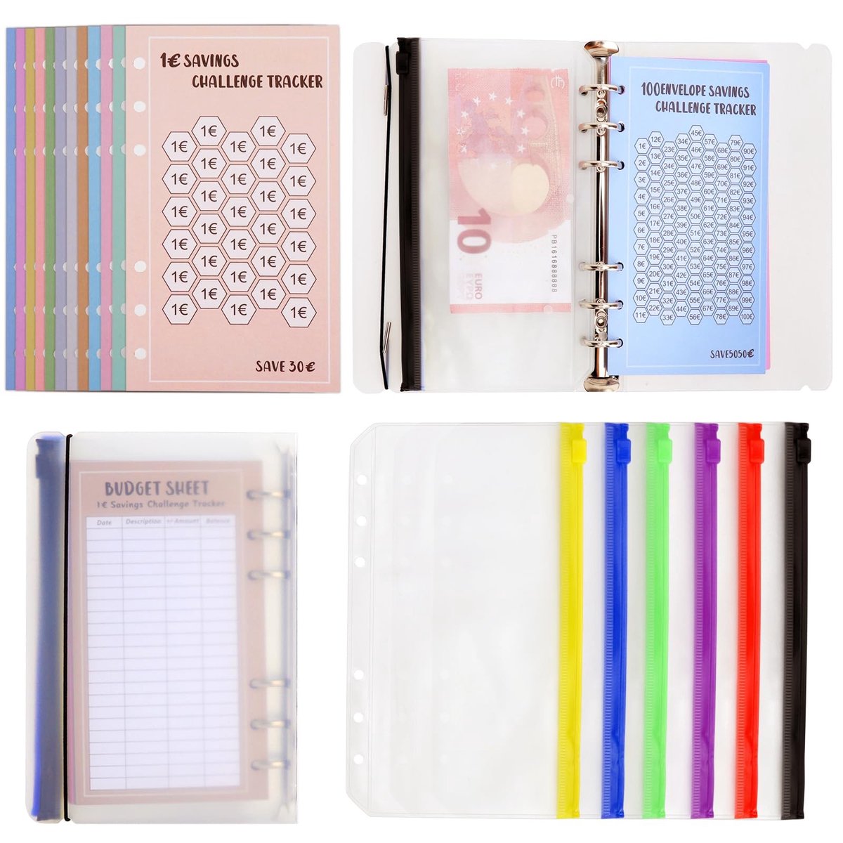 Solidchoice - Budget Planner en Spaardoos A6 Set