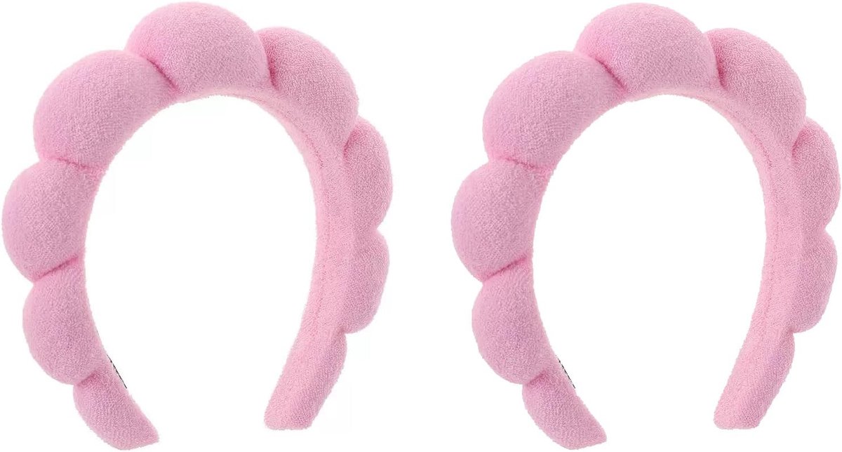 Hoofdband voor dames - zachte badstof - absorberend - ideaal voor huidverzorging - ShopVlot