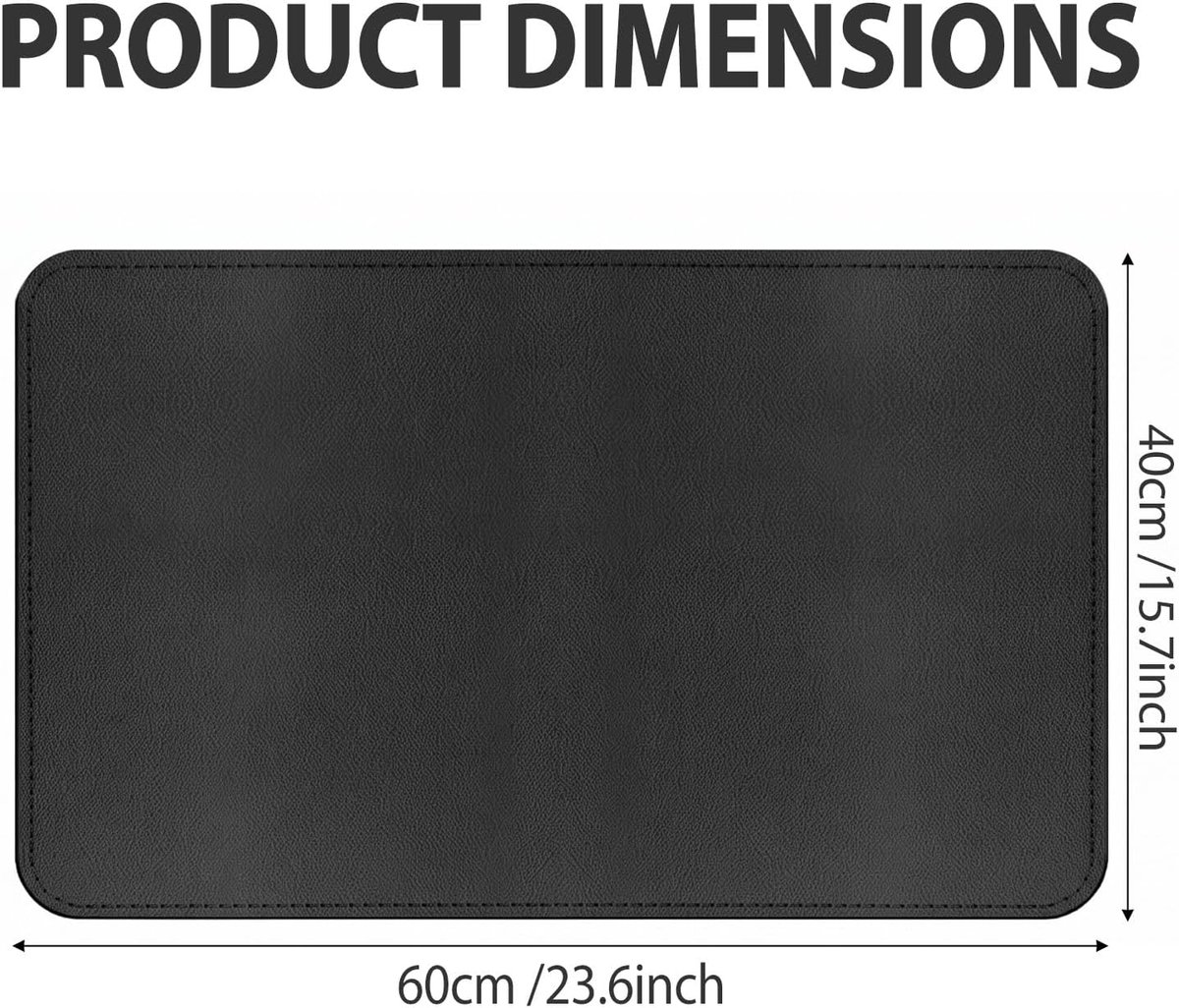 Hygiënische voetsteun 60 x 40 cm - transparant pvc - waterdicht - optimale bescherming voor cosmetica - ShopVlot