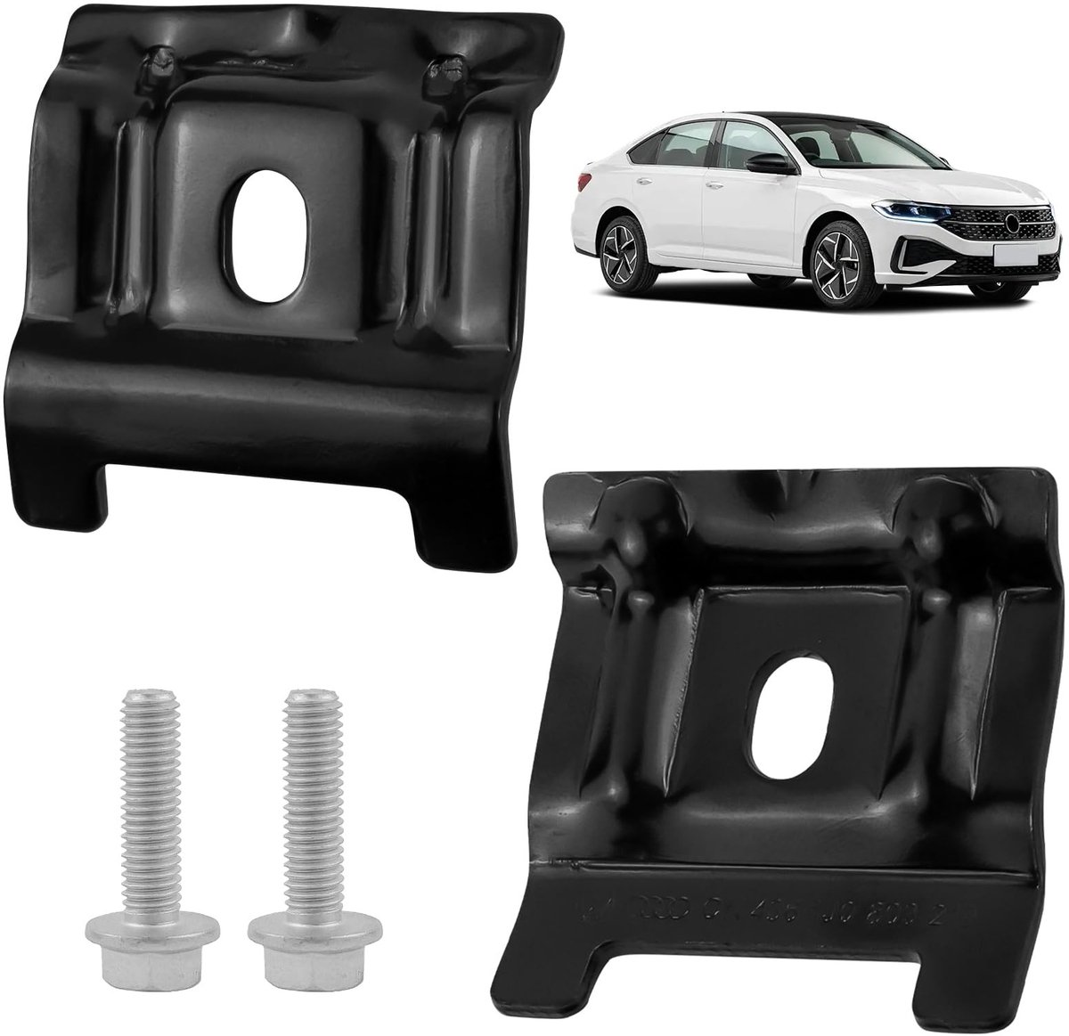 Solidchoice - Set van 2 Batterijhouder Clips met Schroeven