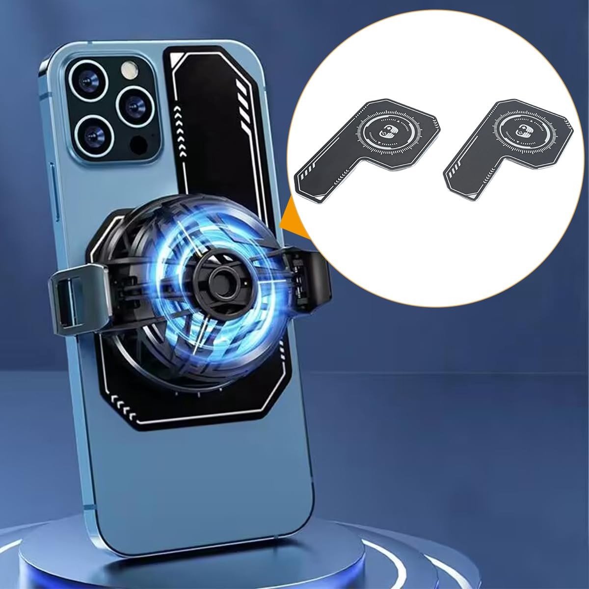 Solidchoice - 2 Stuks Mobiele Telefoon Radiator Koelplaat