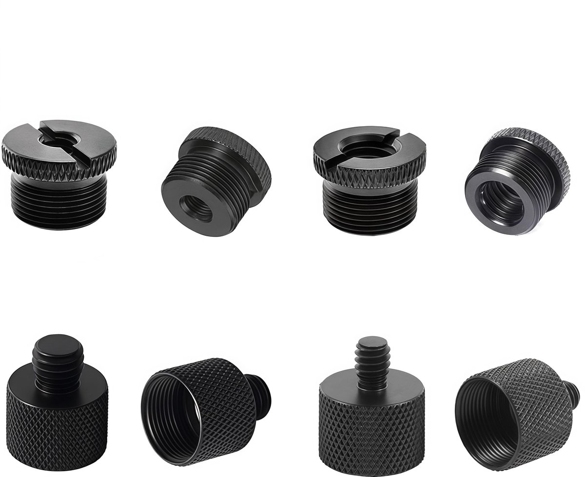 Solidchoice - Microfoon Standaard Adapter Set van 8 Stuks