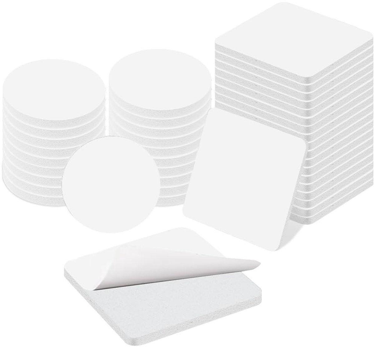 Solidchoice - Dubbelzijdige Plakband met 40 Bladen, Sterke Hechting en Waterproof