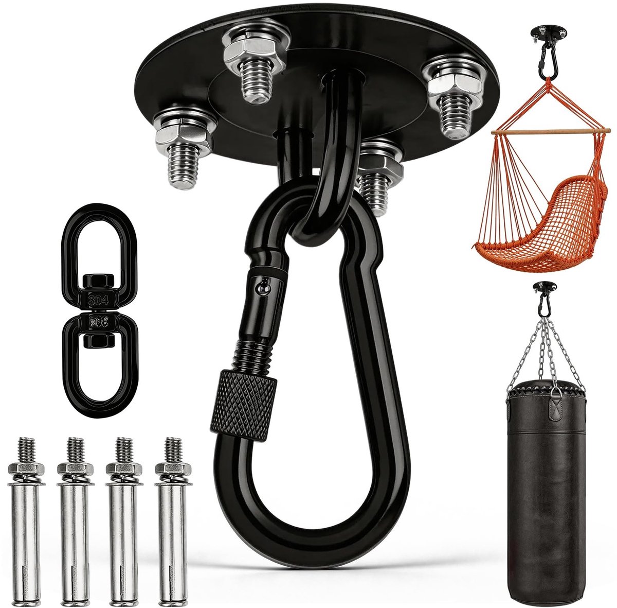 Solidchoice - Heavy Duty Ceiling Hook voor Hangstoelen