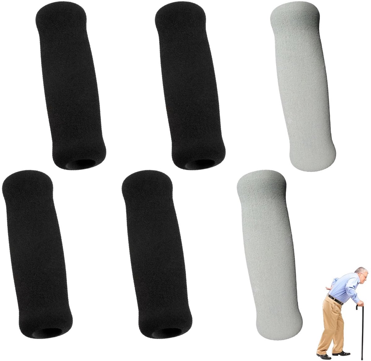 Solidchoice - Set van 6 Grip Pads voor Stoelen en Loopmiddelen