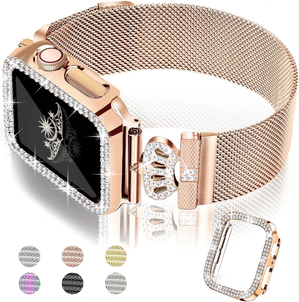 Siliconen Horlogeband 44mm - Compatibel met Horloge DE - Geen Edelsteen - Comfortabel en Duurzaam - ShopVlot