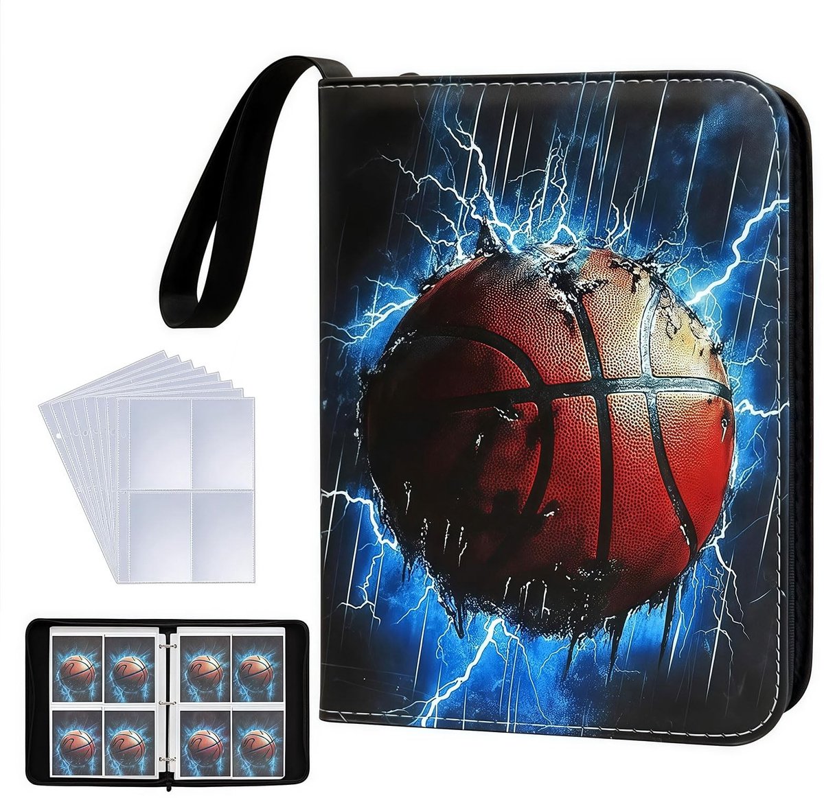 Solidchoice - Basketball Kaarten Album met 400 Capaciteit
