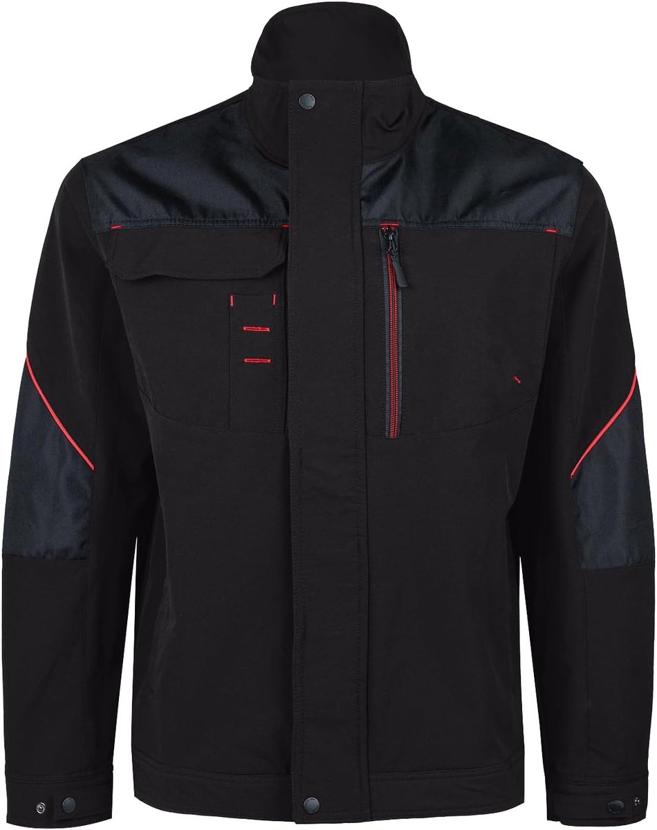 Werkjas slim fit - stretchmateriaal - strategisch versterkt - moderne elegantie en comfort - ShopVlot
