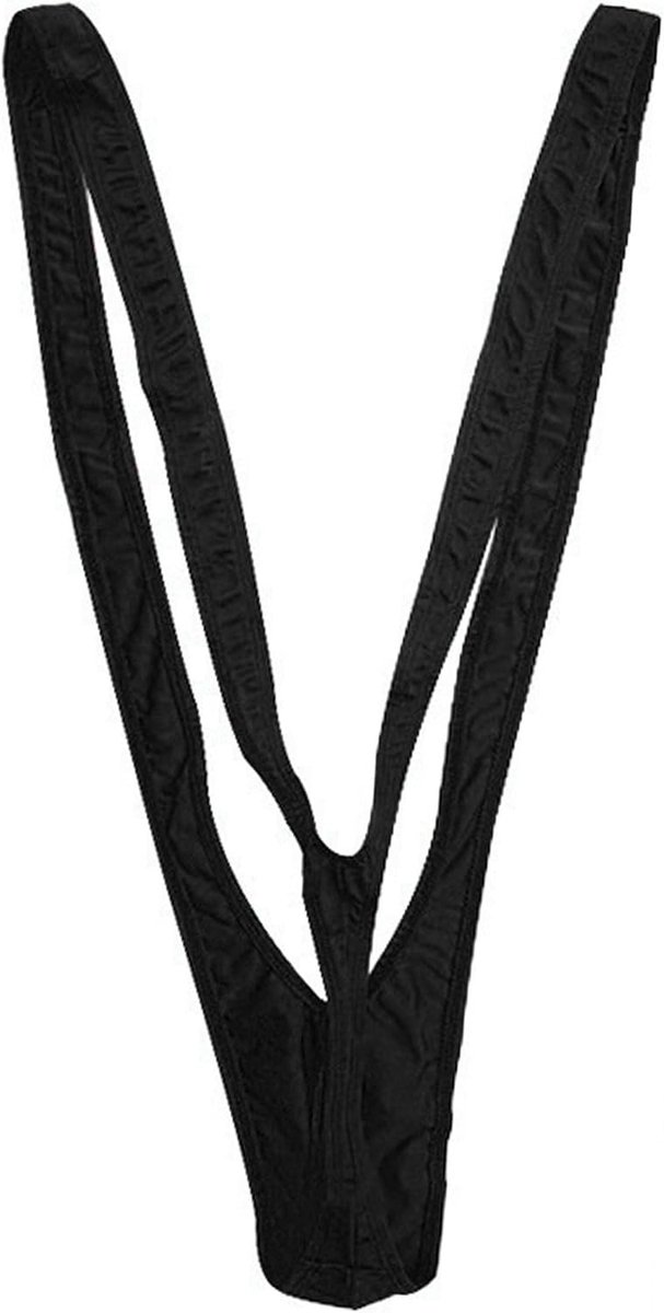 Sexy Borat Mankini V-sling voor heren, sexy ondergoed, ondergoed, strand, eendelig voor kerstcadeaus - ShopVlot