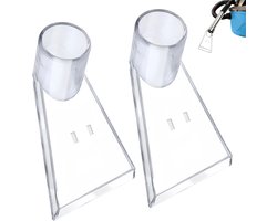 Dry Suction Nozzle, 2 Pieces Vacuum Cleaner Head, Replacement Nozzles for Cleaning Car Steam, Upholstery, Sofas - ShopVlot