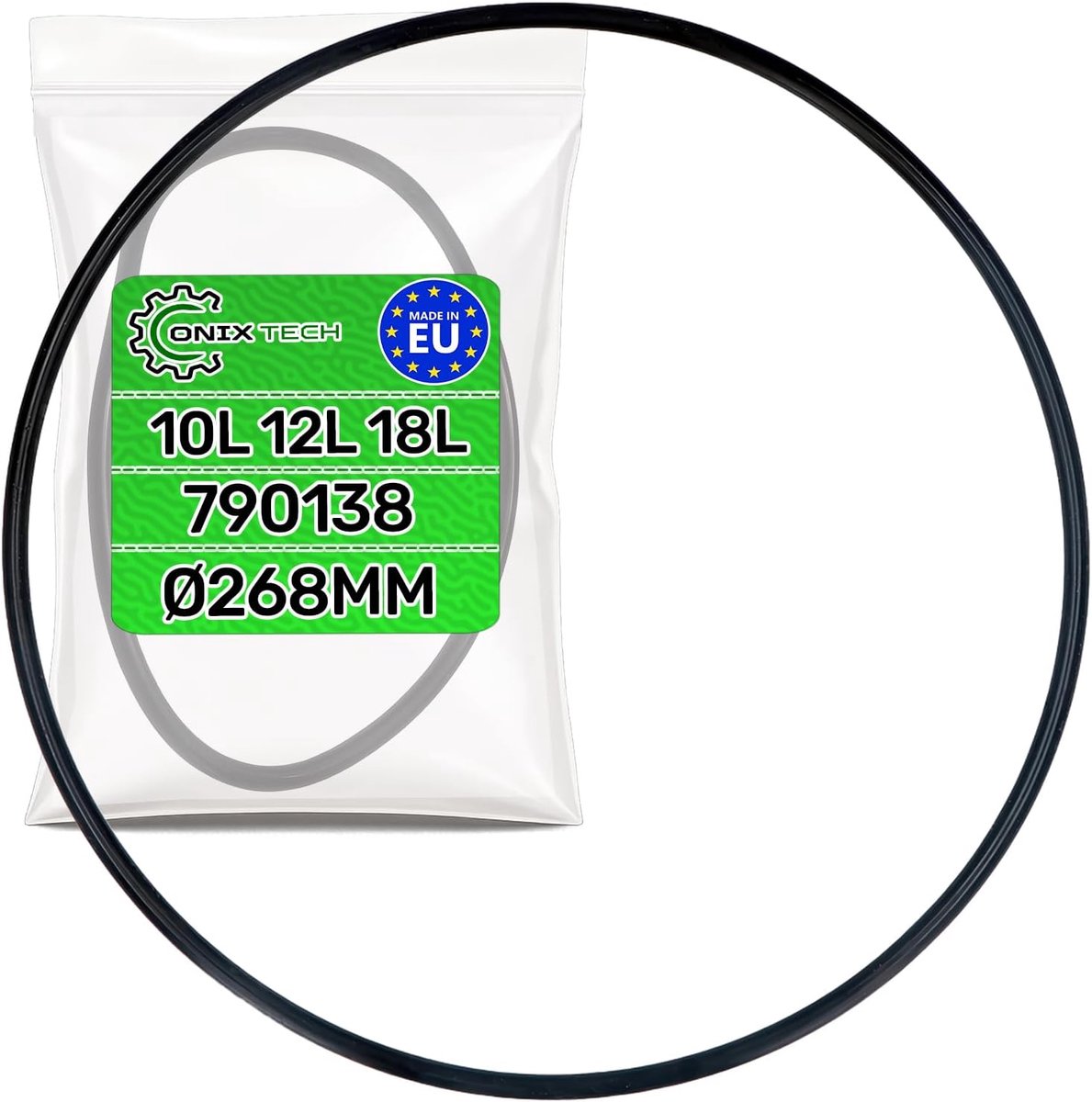 ONIX TECH Rubber cooking pan Ø 268 mm with original code 790138 for SEB - current module Authentique Cocotte Minute - ShopVlot