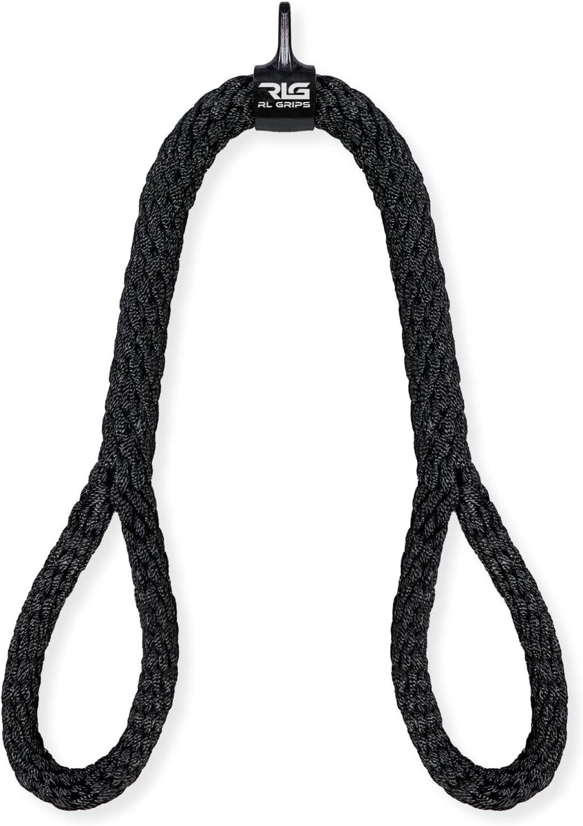 Tricep rope for gym belt pulleys, high durability, without screws, gym accessories for biceps, triceps and shoulders - ShopVlot