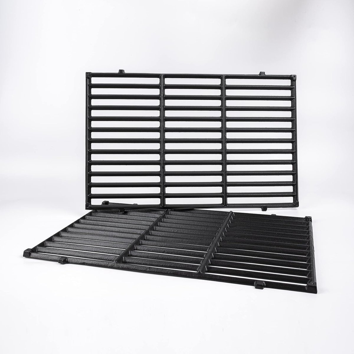 7638 44.5cm Cast Iron Cooking Grates for Weber Spirit I & II 300 Series, Weber Spirit E/S-310, E/S-320, E/S-330 - ShopVlot