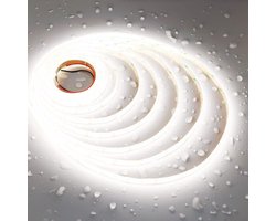 JOYLIT 5000 K LED Strip Waterproof 24 V 5 m 16000 lm White Extremely Glossy CRI 92 + 120 W CE UL PRO+ Industrial Level - ShopVlot