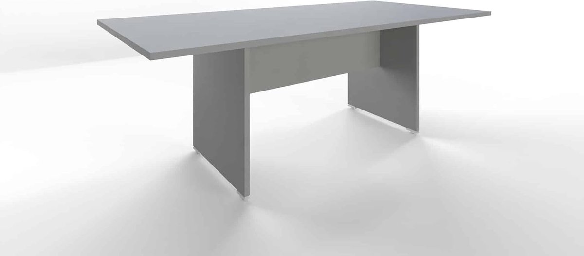 FBasic Rectangular table of wood - Stone Grey - 210 x 100 x 73.6 cm - ShopVlot