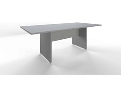 FBasic Rectangular table of wood - Stone Grey - 210 x 100 x 73.6 cm - ShopVlot