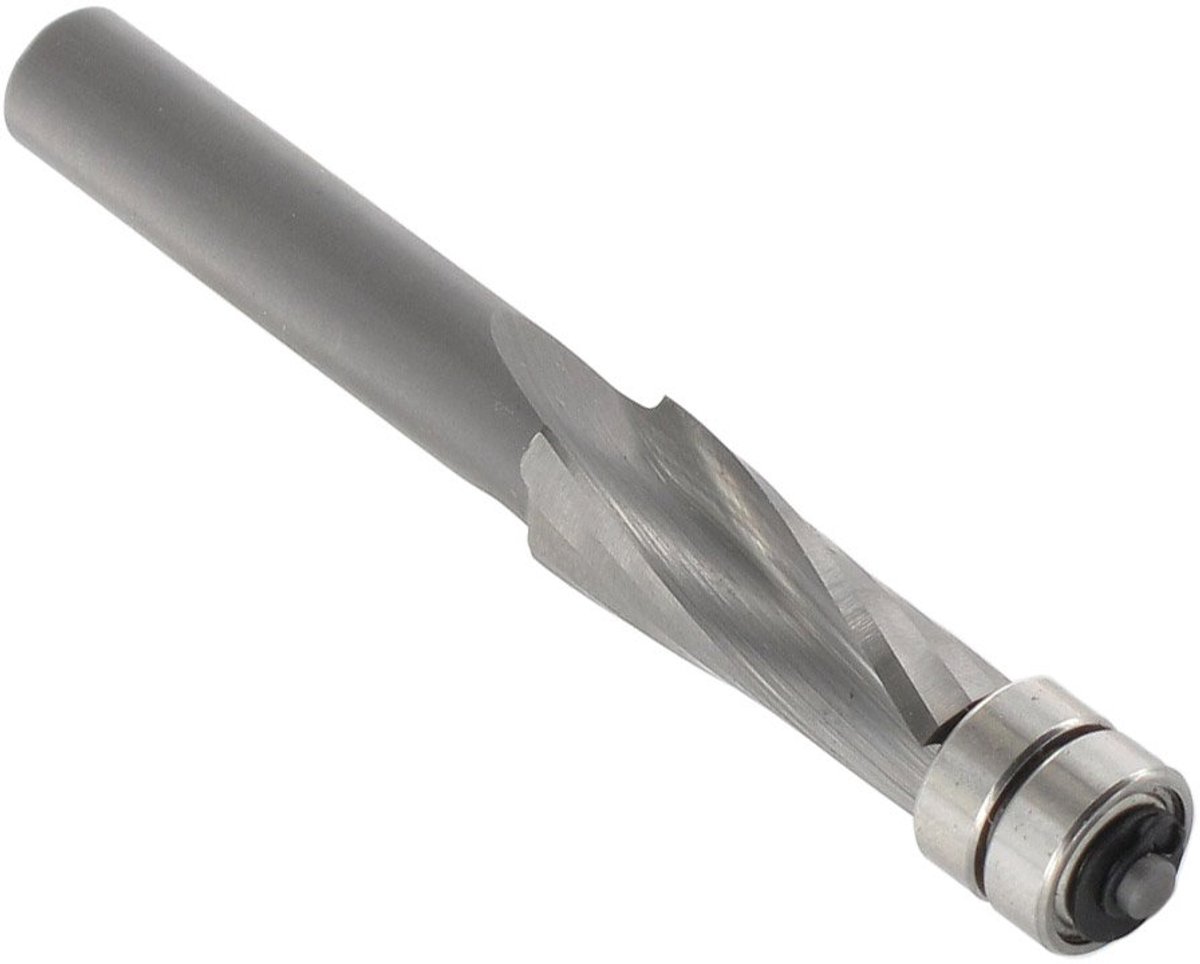 ENT 13490 Chamfer cutter premium version spiral cut, Carbide Solid, Shank diameter (S) 8 mm, Fremameter (D) 10 mm, NL - ShopVlot