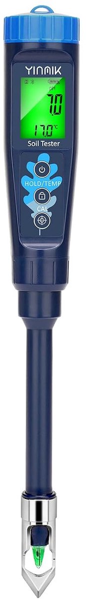 Digital Soil pH Meter, Soil and Water pH Tester, High Quality pH Meter for Home Use Indoor Plants, Meat, Dough - ShopVlot