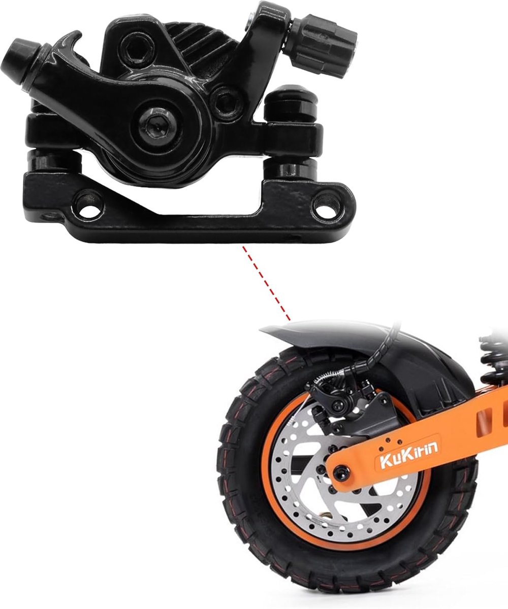 Front Disc Brake Spare Parts, Electric Scooter Disc Brakes, Compatible with Kukirin G2 Pro G2 Max - ShopVlot