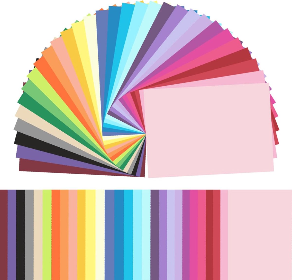 Tissuepapier 60 stuks - Gemengde kleuren 35 x 50cm - Zuurbestendig papier - Perfect voor cadeauverpakking - ShopVlot