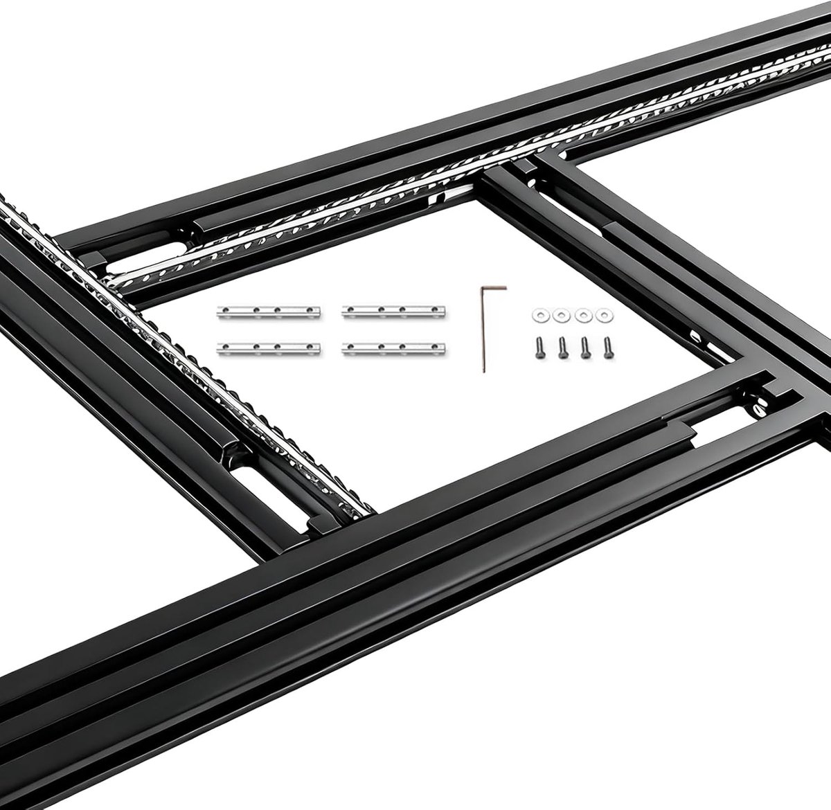 Verstelbare freesmal 500 x 500 mm - Precisie en efficiëntie - Voor vierkante en rechthoekige uitsparingen - ShopVlot