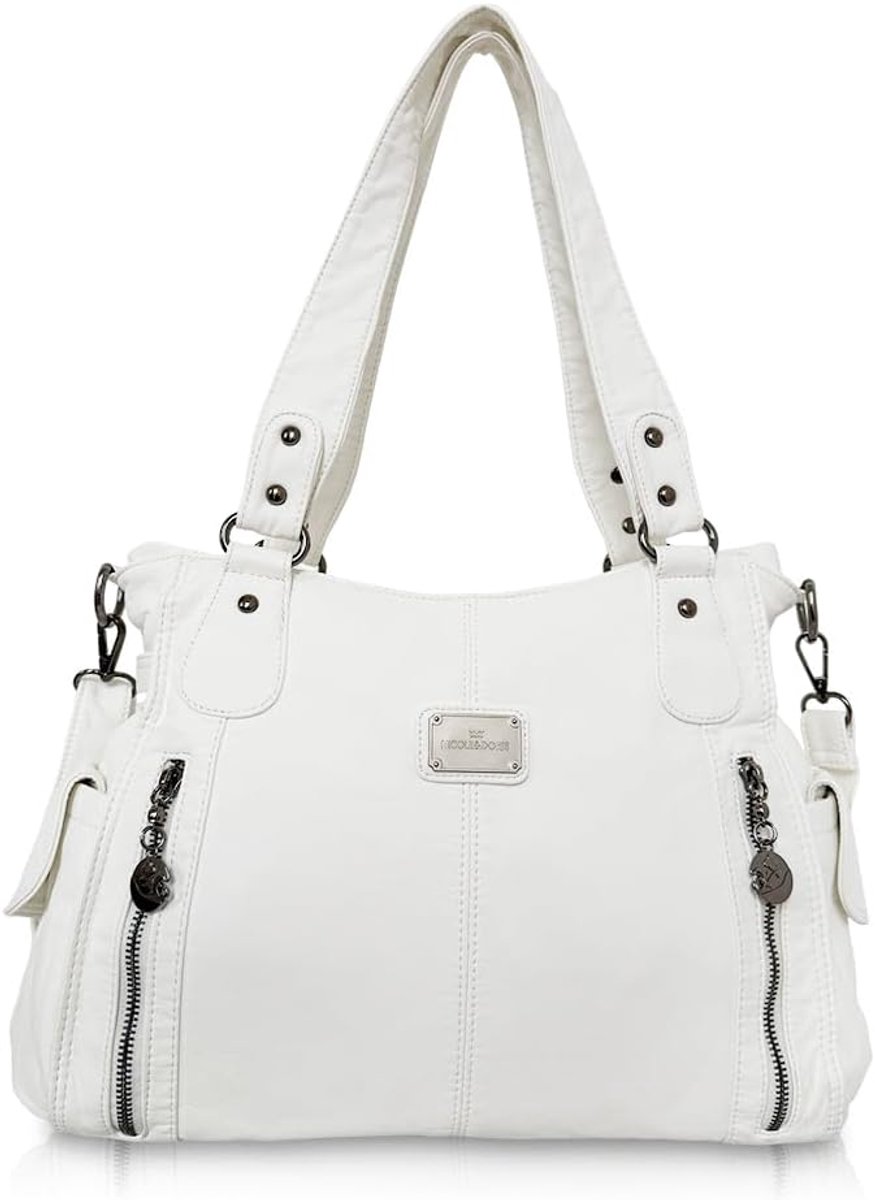 Handtas dames groot - schoudertas van zacht PU - stijlvol design - perfect voor dagelijks gebruik - ShopVlot