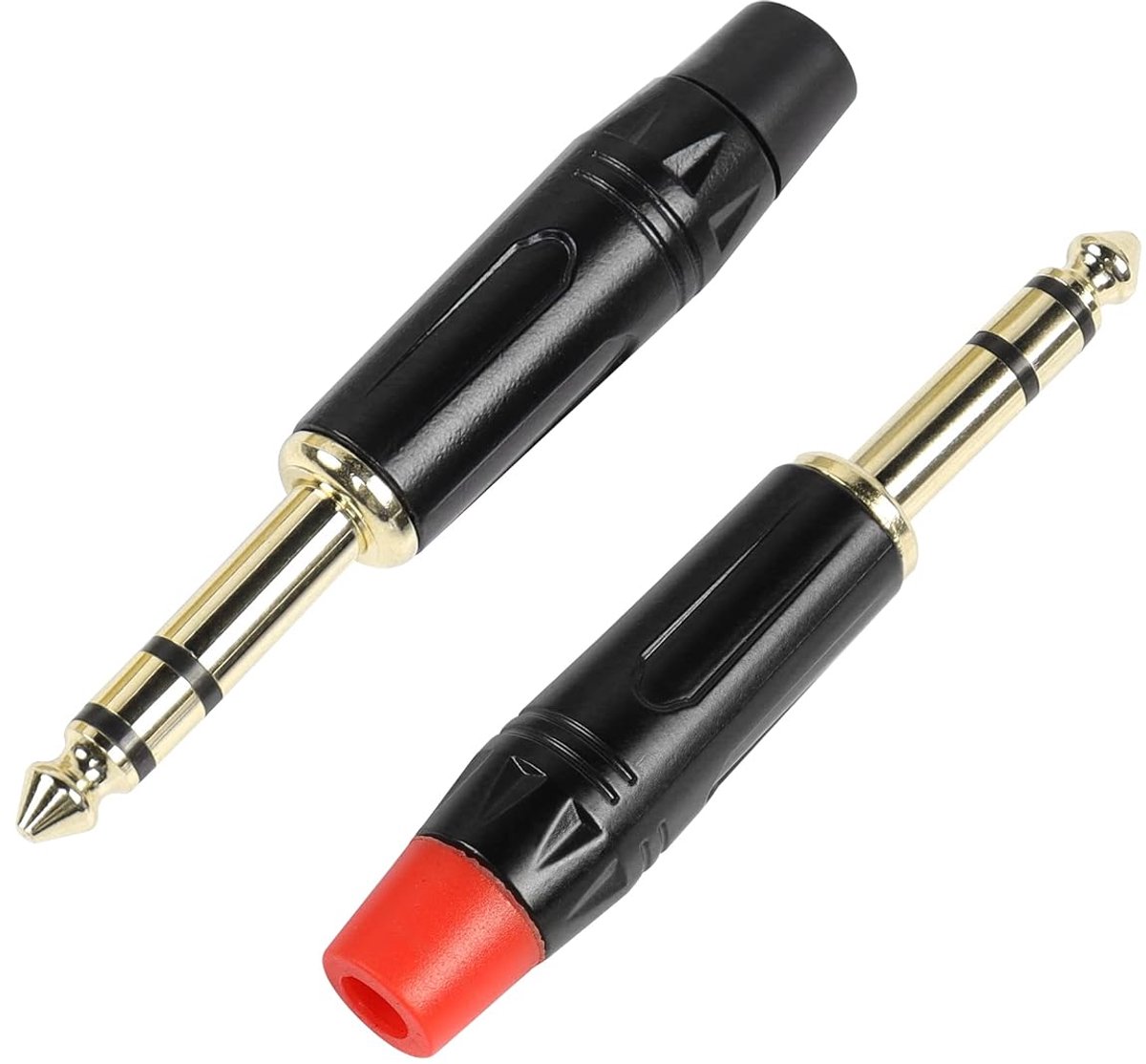 Audio Plug 1/4" TRS - 6.35mm Stereo Plug - Solder Type - Voor vervanging en maatwerk - ShopVlot