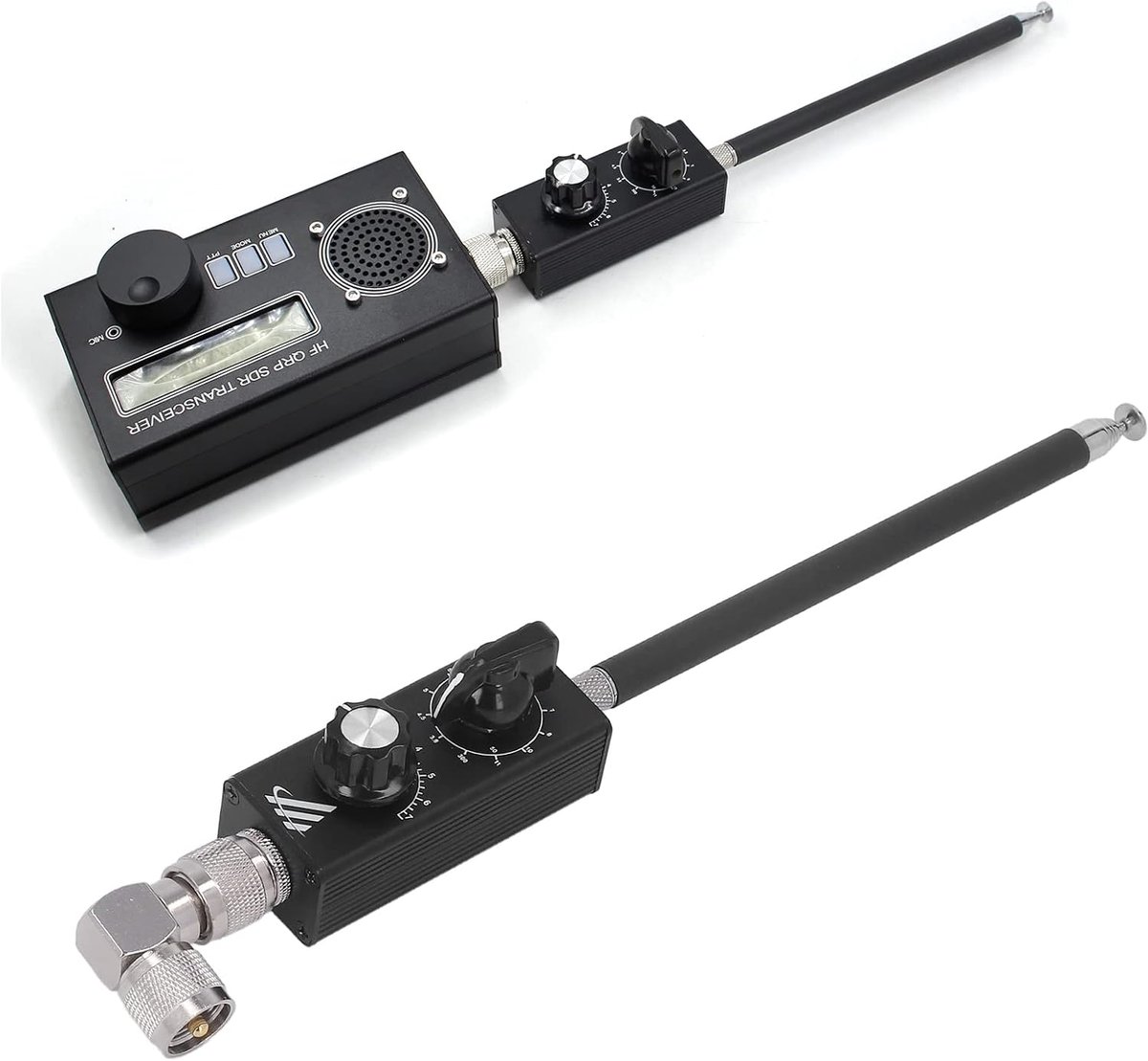 QRP shortwave antenne - draagbaar HF volband - FM luchtvaart UV kleine antenne - multiband communicatie - ShopVlot