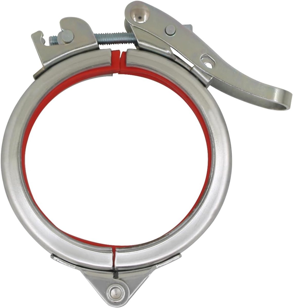 Spanningring 100mm - Gegalvaniseerd Staal - Verstelbaar - Ideaal voor ventilatieducten - ShopVlot