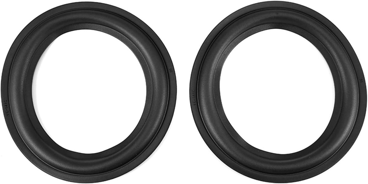Vervangende geperforeerde rubberen rand voor 6-inch apparaten, duurzaam en flexibel materiaal