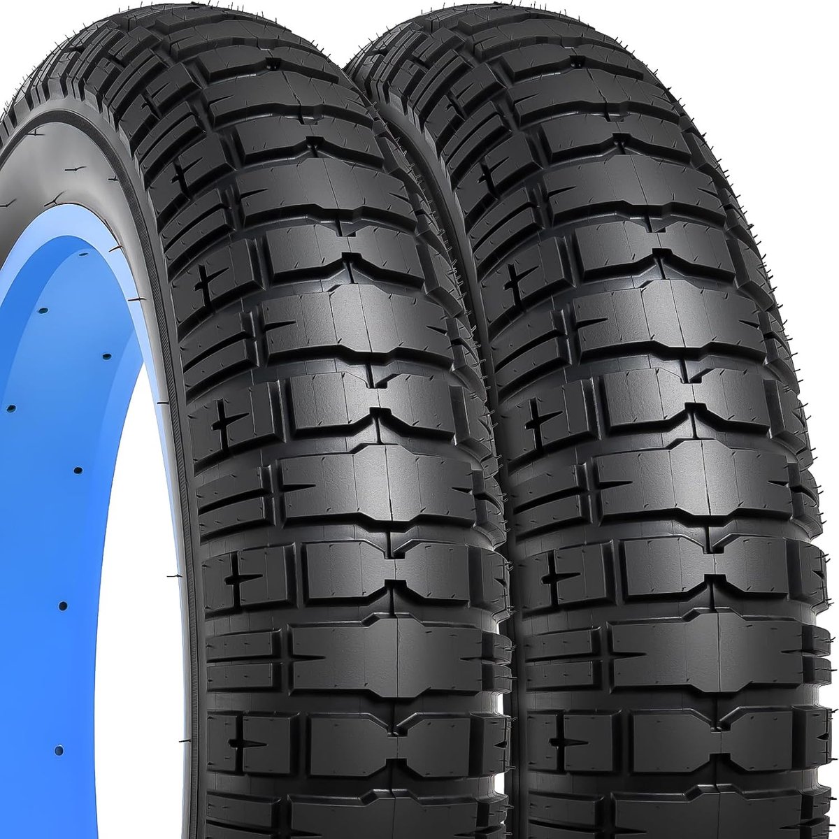 YUNSCM 2-PCS 26X4.0/98-559 Inch Heavy Duty Fat Bicycle Tires Compatible with 26x4.0 26x4 Electric All-Terrain - ShopVlot