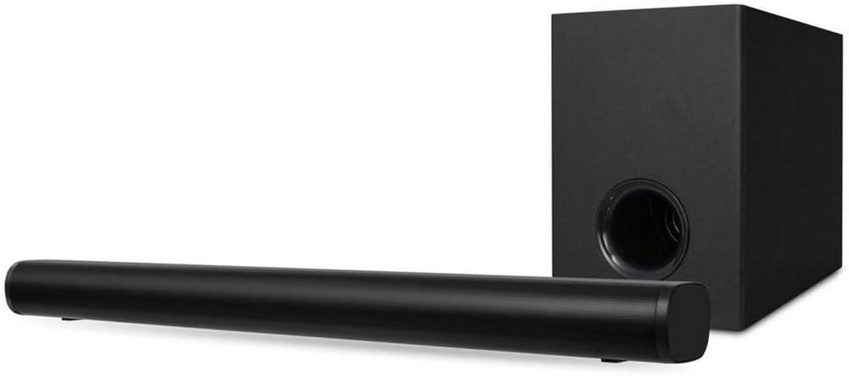 Draadloze Soundbar - Muziek Systeem - Film Kijken - Met Draadloze Subwoofer - 81 cm - Zwart