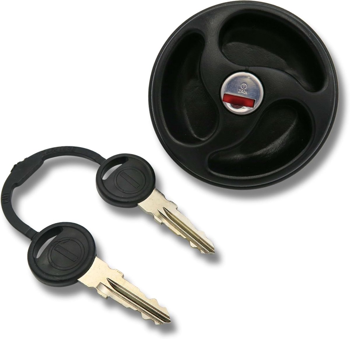 Zadi - Walk-in stopper with three spokes black - ShopVlot