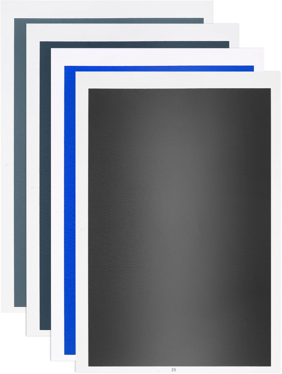 Solidchoice - 4 Stuks Markeerpapier voor Diverse Oppervlakken 38 x 28 cm