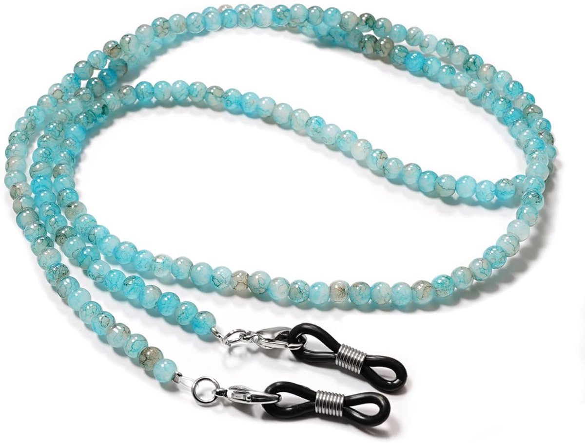 Women's Glasses Chain Crystal Sunglasses Chain Face Mask Gemstone Glasses Strap for Reading Glasses, Myopia - ShopVlot
