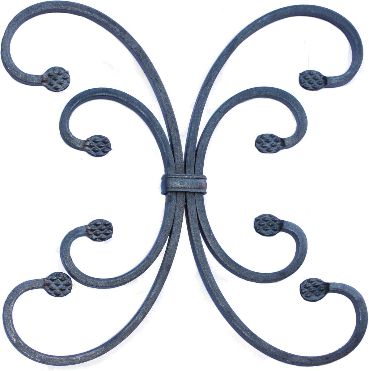 Wrought iron ornament for e.g. railings, window grilles etc. of steel forged # 581 - ShopVlot