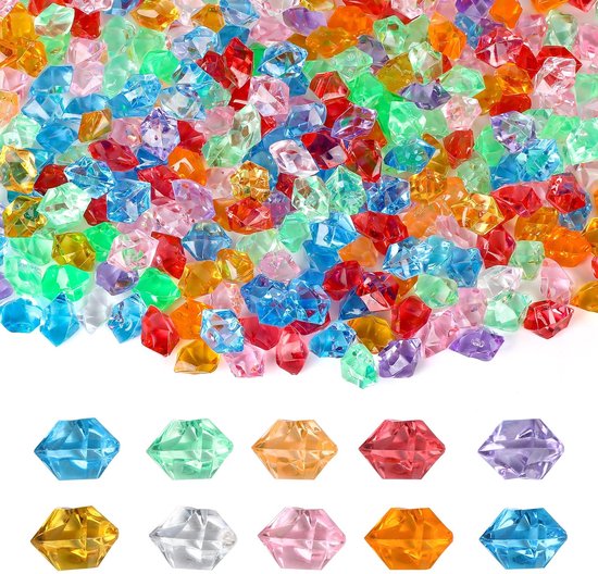 Solidchoice - Set van 320 Acryl Edelstenen voor Decoratie