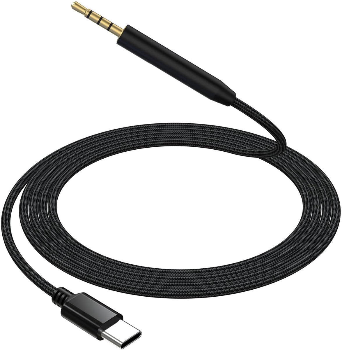 Replacement USB-C to 2.5mm Audio Extension Cable, Compatible with Sennheiser Momentum 4, Momentum 3, Momentum 2.0 - ShopVlot